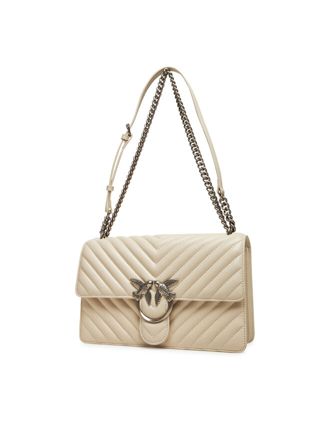 PINKO Torebka PINKO Love One Classic Dc PE 24 PLTT 100941 A0GK Écru