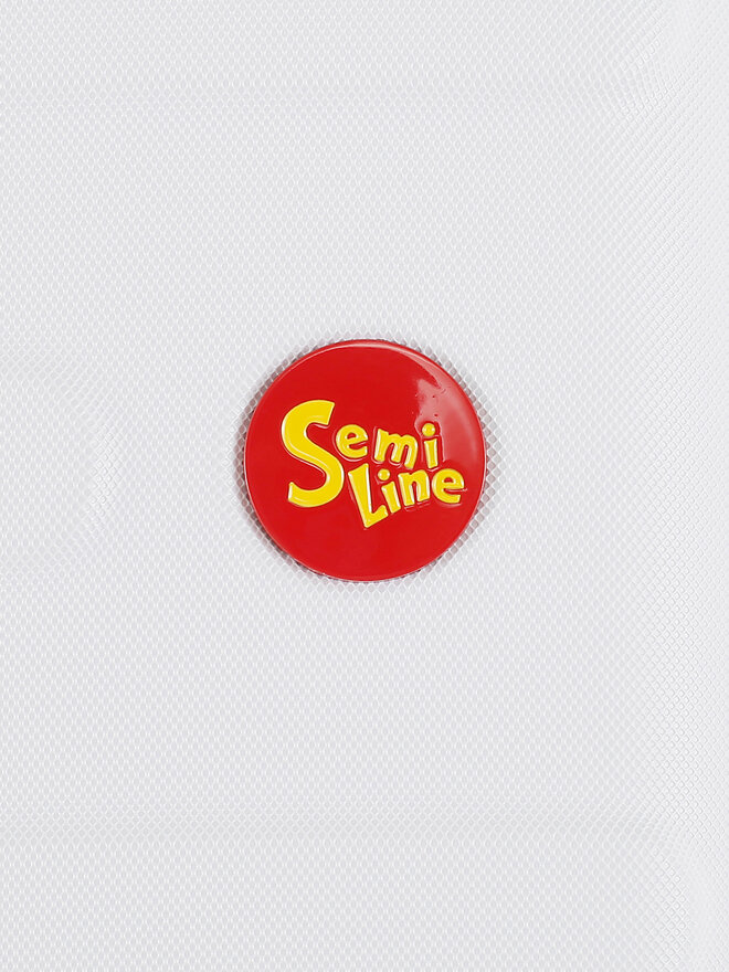 Semi Line Maleta grande Semi Line T5842-3 Blanco