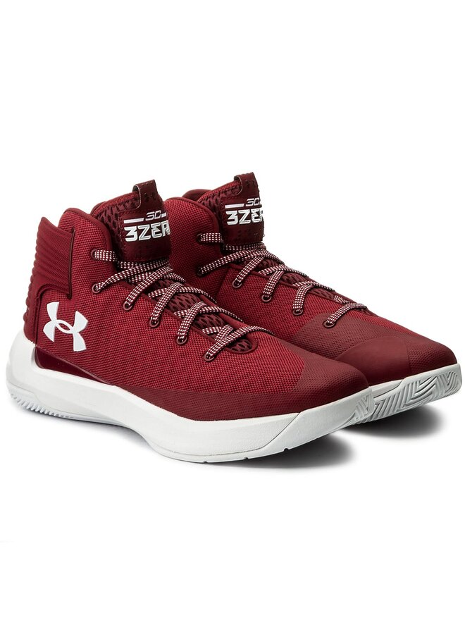 Zapatillas de baloncesto Under Armour Ua Sc 3Zer0 1298308 602 Guinda burdeos zapatos.es