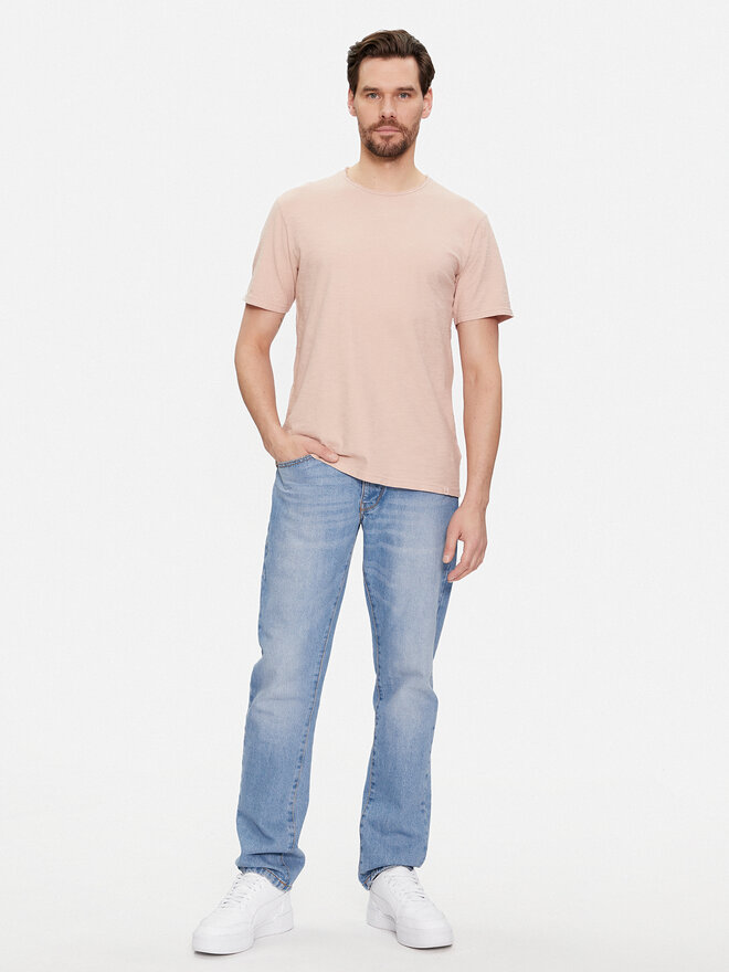 United Colors Of Benetton United Colors Of Benetton Marškinėliai 3JE1J19A5 Smėlio Regular Fit