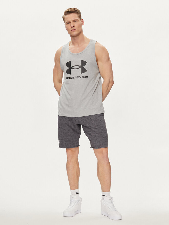 Under Armour Under Armour Trikó Ua Sportstyle Logo Tank 1382883-035 Szürke Loose Fit