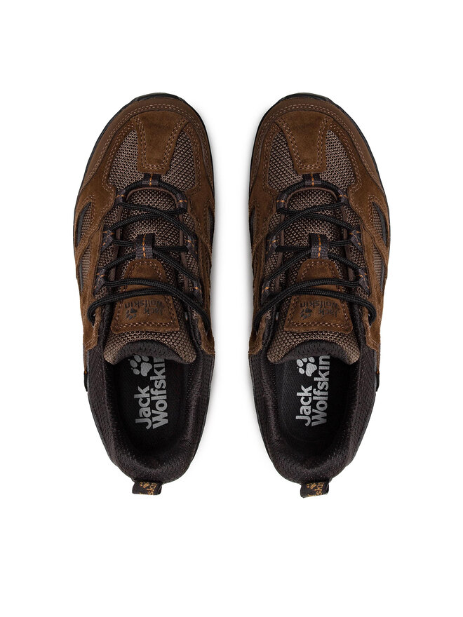Jack Wolfskin Trekingová obuv Jack Wolfskin Vojo 3 Texapore Low M 4042441 Hnědá