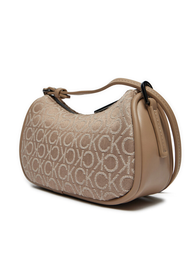 Calvin Klein Ročna torba Calvin Klein Ck Refine Conv Crossbody K60K612151 Bež
