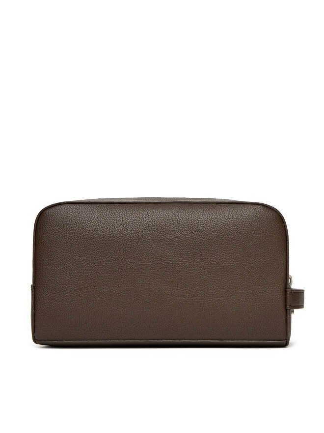 Calvin Klein Косметичка Calvin Klein Micropebble Washbag/Dopp Kit LV04D1036G Коричневий
