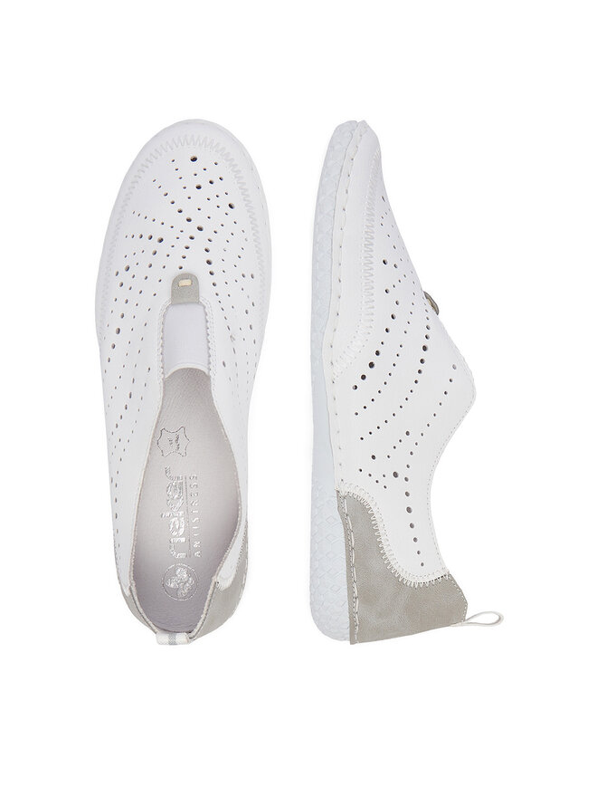 Rieker Halbschuhe Rieker CEO-43663-80 Weiß