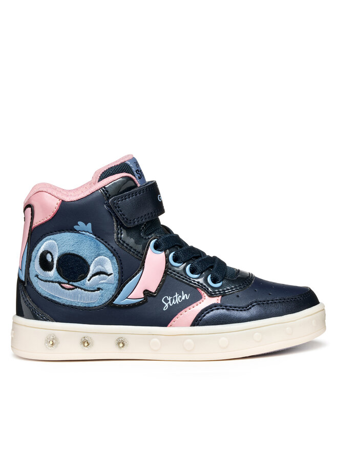 Geox Snīkeri Geox J Washiba J56HXE 0BCKN C1M0G M Balts