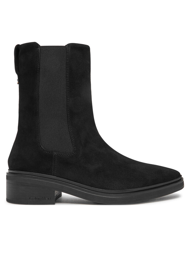 Calvin Klein Kotníková obuv s elastickým prvkem Calvin Klein HW0HW02191 Černá