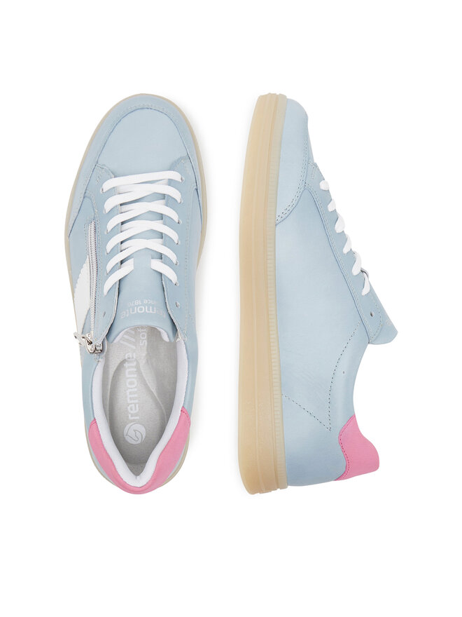 Remonte Sneakersy Remonte D2C02-12 Modrá