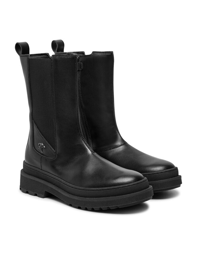 Calvin Klein Jeans Μπότες Calvin Klein Jeans Chelsea Boot V4A5-81034-1355 S Μαύρο