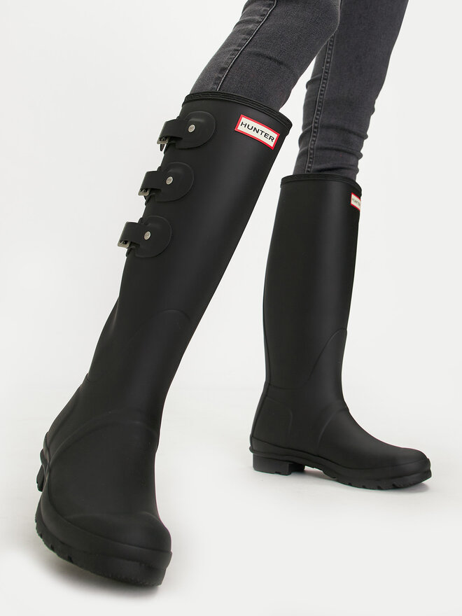 Hunter Гумени ботуши Hunter WFT2289RMA-BLK Черен