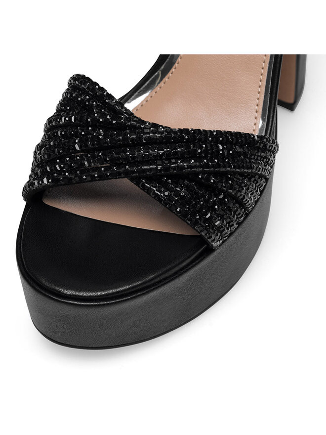 Nine West Сандали Nine West WFA2736-1 Черен