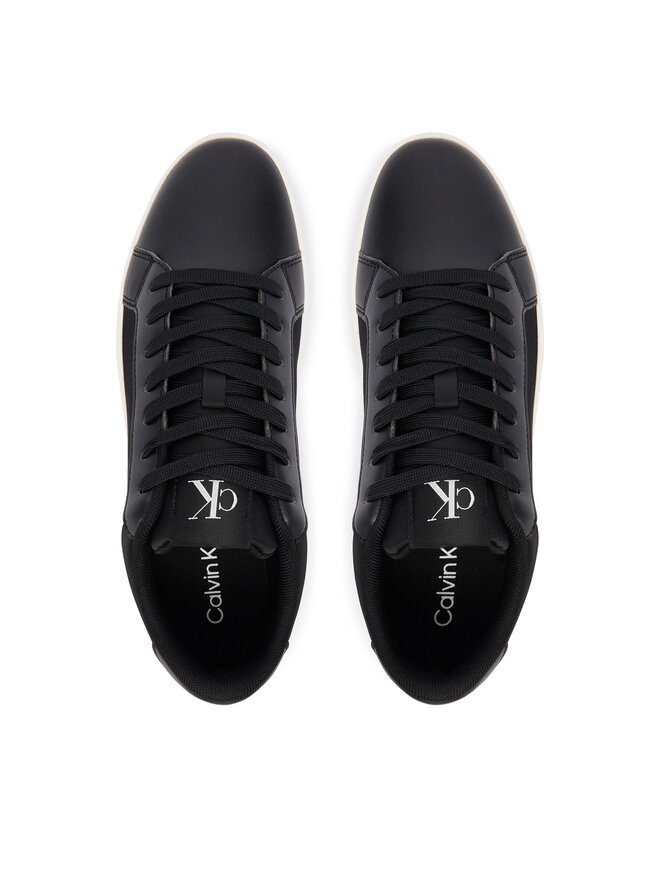 Calvin Klein Sneakers Calvin Klein 3 Cupsole Laceup Pu Mg YW0YW01781 Schwarz