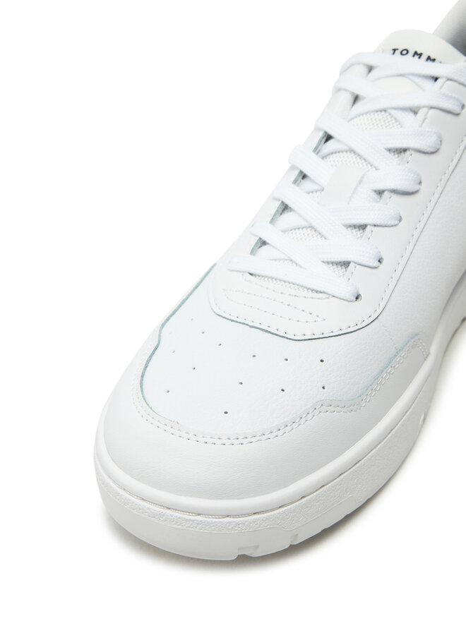 Tommy Hilfiger Αθλητικά Tommy Hilfiger Th Basket Core Lite Lth FM0FM05369 Λευκό