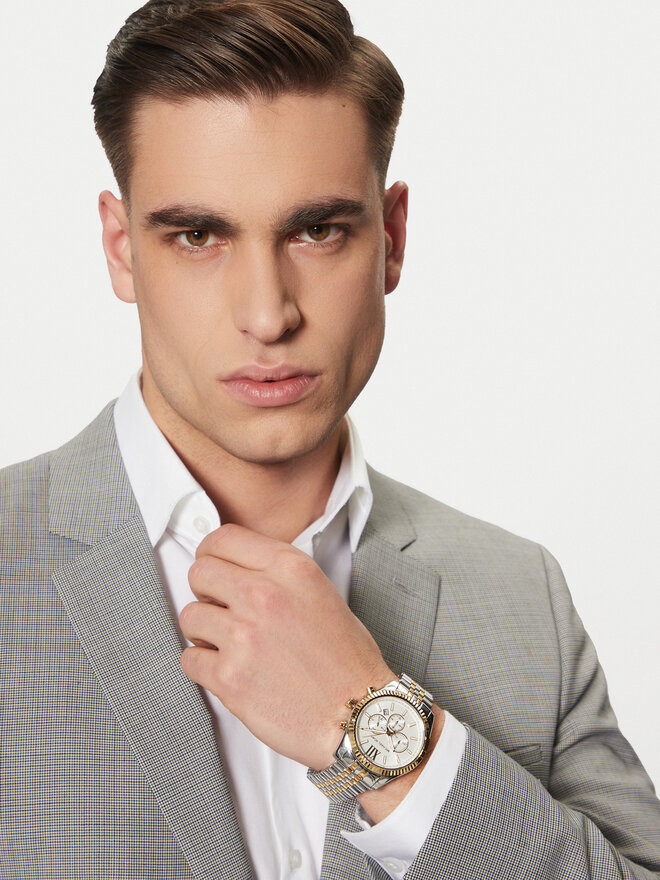 Michael Kors Ρολόι Michael Kors Lexington MK8344 Ασημί