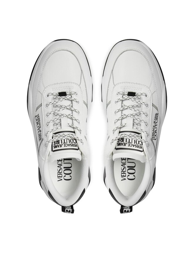 Versace Jeans Couture Sneakersy Versace Jeans Couture 75YA3SF1 Biela