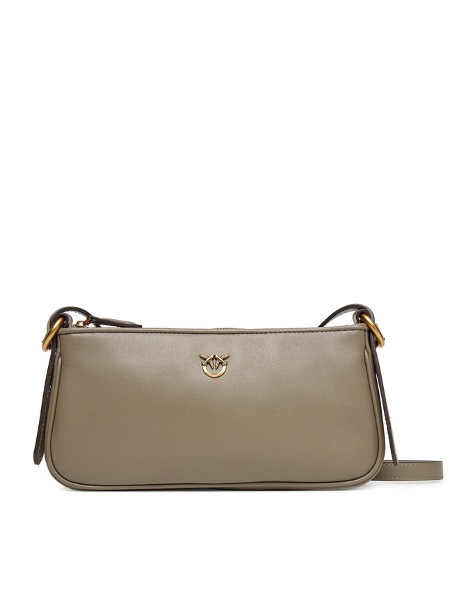 PINKO Soma PINKO Half Moon Baguette Mini AI 25-26 PLTT 105069 A0QO Bēšs