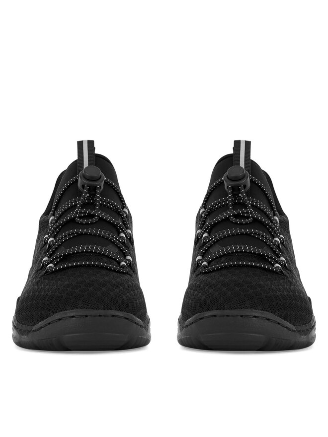 Rieker Sneakersy Rieker L0550-01 Czarny