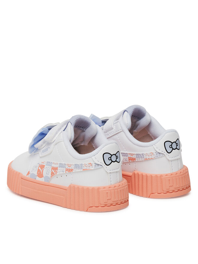 Puma Sneakersy Puma Carina 3.0 HK&FR V Inf 401421 01 Biela