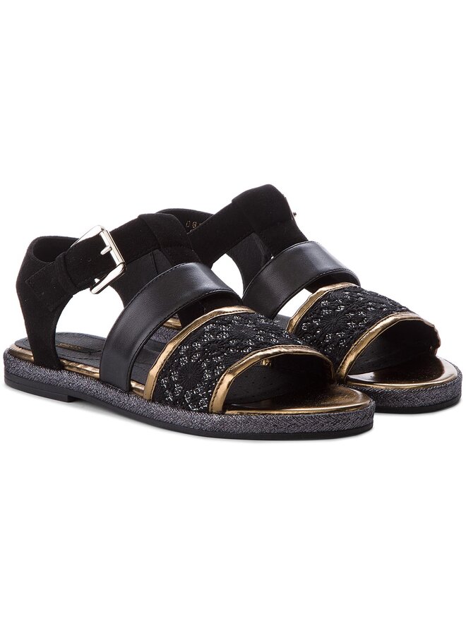 Sandales Geox D Kolleen G D825SG 0218J C9999 Noir chaussures