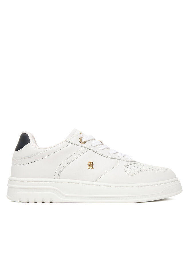 Tommy Hilfiger Αθλητικά Tommy Hilfiger Th Sporty Cupsole Corp FW0FW09025 Λευκό