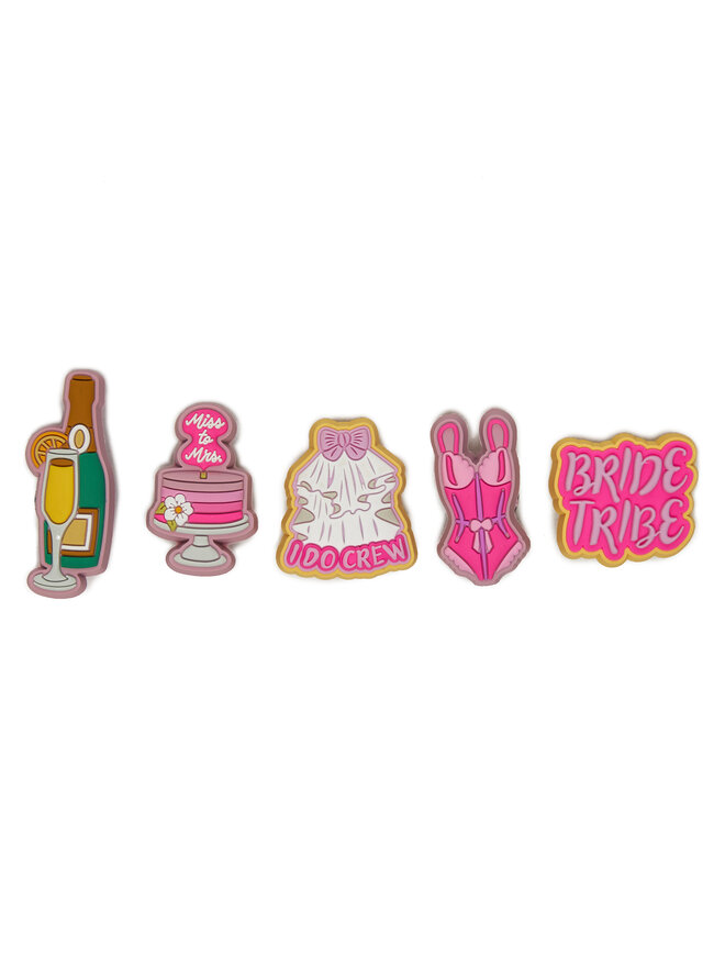 Crocs Accesorii pentru pantofi Crocs Jibbitz Bachelorette Vibes 5 Pack Colorat
