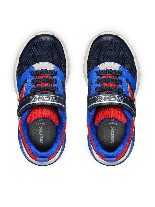 Geox Sneakersy Geox J Ciberdron J45LBC 1454 C4244 S Tmavomodrá