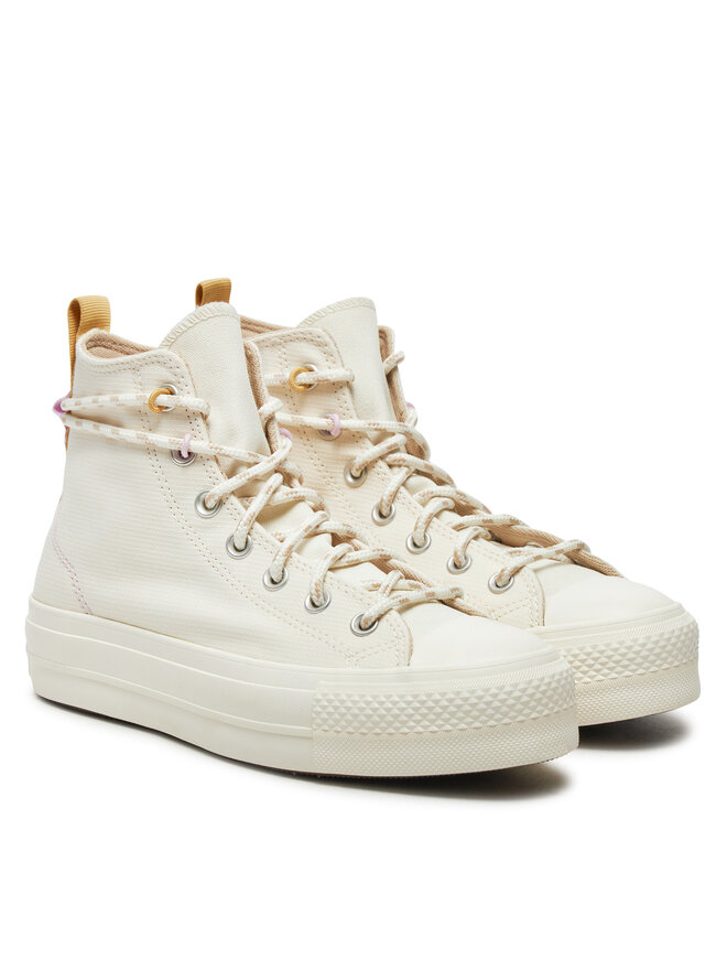 Converse Sneakers Converse Chuck Taylor All Star Lift Platform Utility A08767C Εκρού