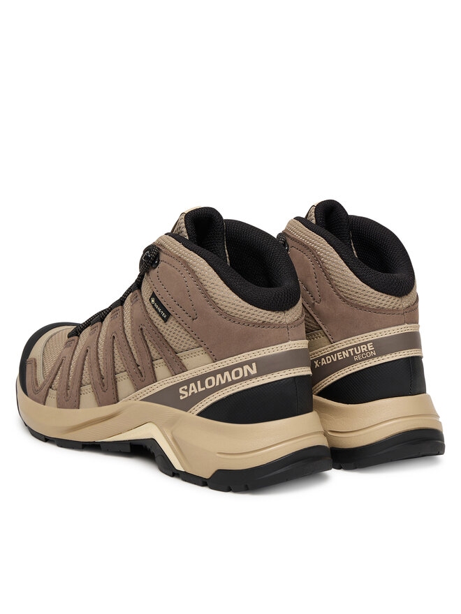 Salomon Παπούτσια πεζοπορίας Salomon X-Adventure Recon Mid Gore-Tex L47815200 Καφέ