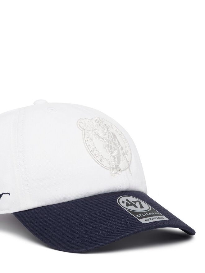 47 Brand Cappellino 47 Brand NBA Boston Celtics '47 x Tommy Hilfiger Courtside '47 Clean Up THCCU172GWL Bianco