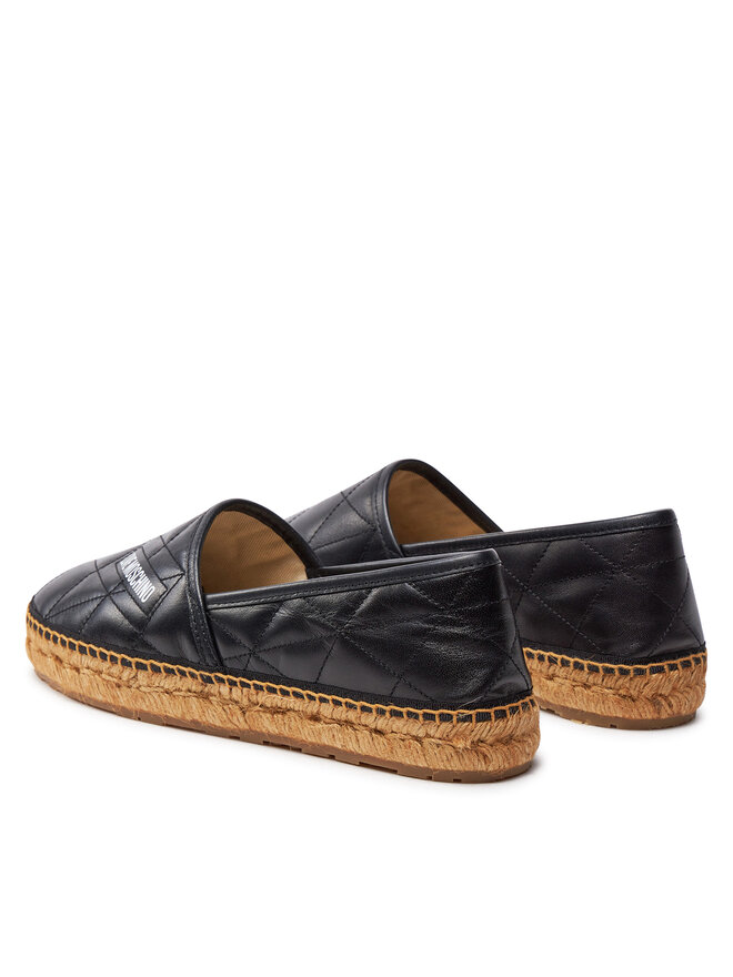 LOVE MOSCHINO Еспадрили LOVE MOSCHINO JA10582G0IIE0000 Черен