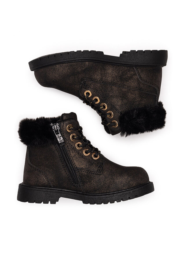 Nelli Blu Bakancs Nelli Blu CYING-10035 Fekete