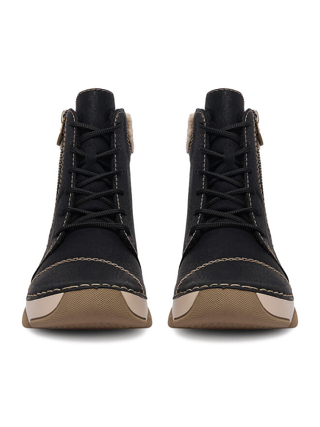Rieker Schnürschuhe Rieker CEO-45931-00 Schwarz