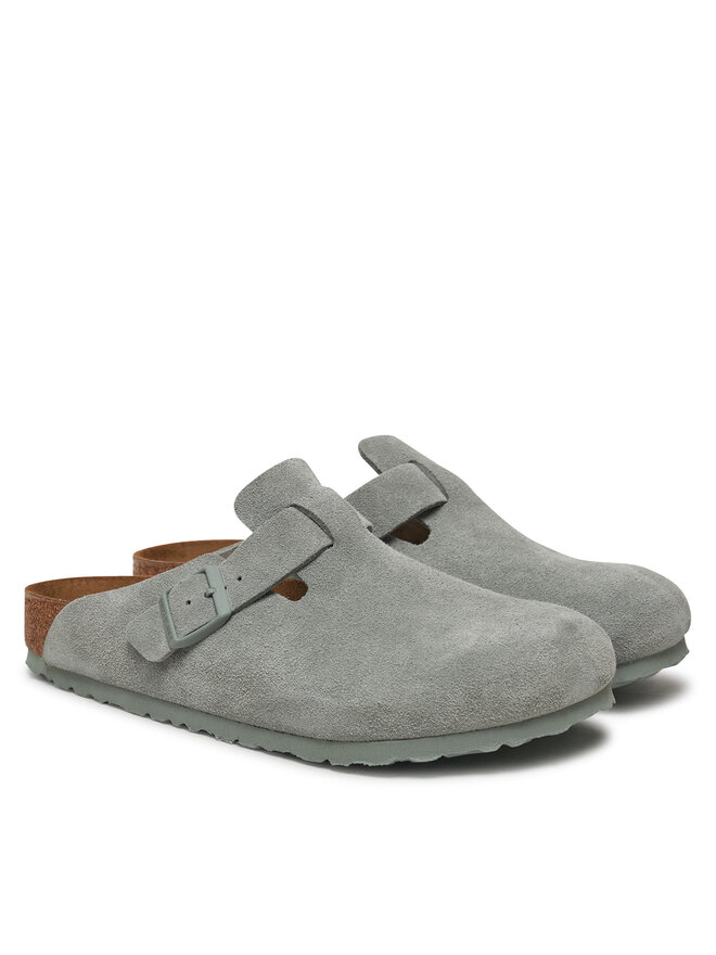 Birkenstock Ciabatte Birkenstock Boston zamsz 1029212 Verde