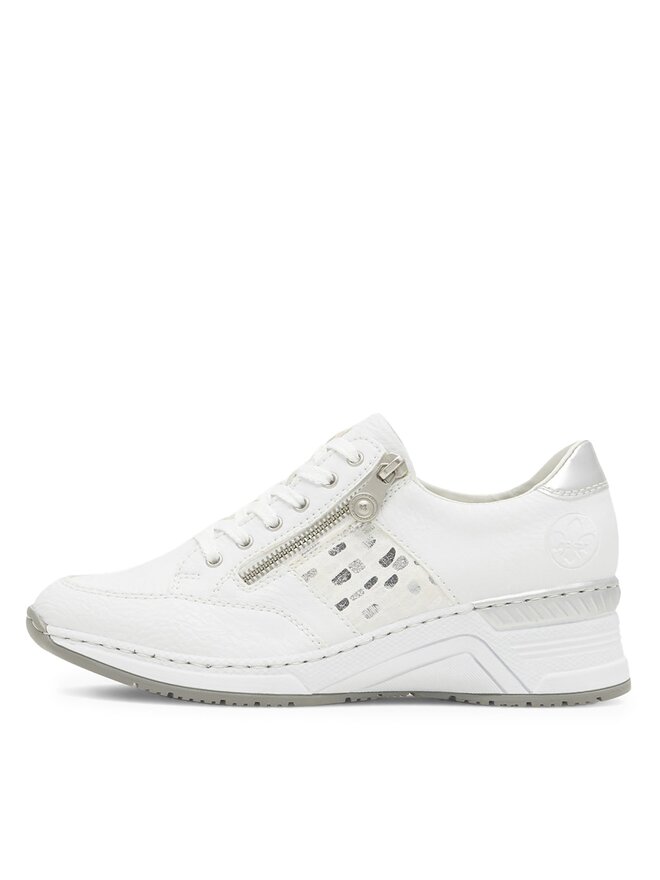 Rieker Snīkeri Rieker N4322-80 Balts