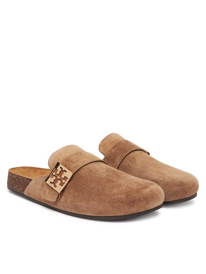 Tory Burch Шльопанці Tory Burch Mellow Mule 154446 Коричневий
