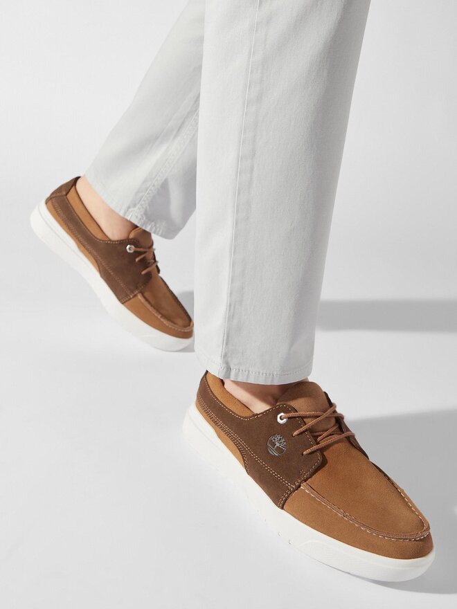 Timberland Mokasíny Timberland Seneca Bay Boat Shoe TB0A5P6RDQ81 Hnědá
