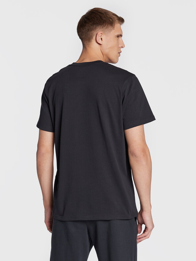 Under Armour Under Armour Marškinėliai Ua Logo Embroidered 1373997 Juoda Relaxed Fit