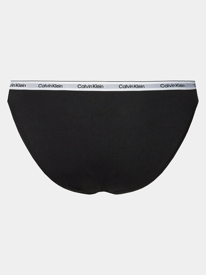 Calvin Klein Underwear Calvin Klein Underwear 3er-Set klassische Damenslips 000QD5207E Schwarz
