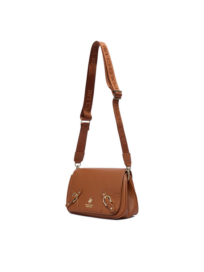 Beverly Hills Polo Club Handtasche Beverly Hills Polo Club CEO-BHPC-L-004-10 Hellbraun