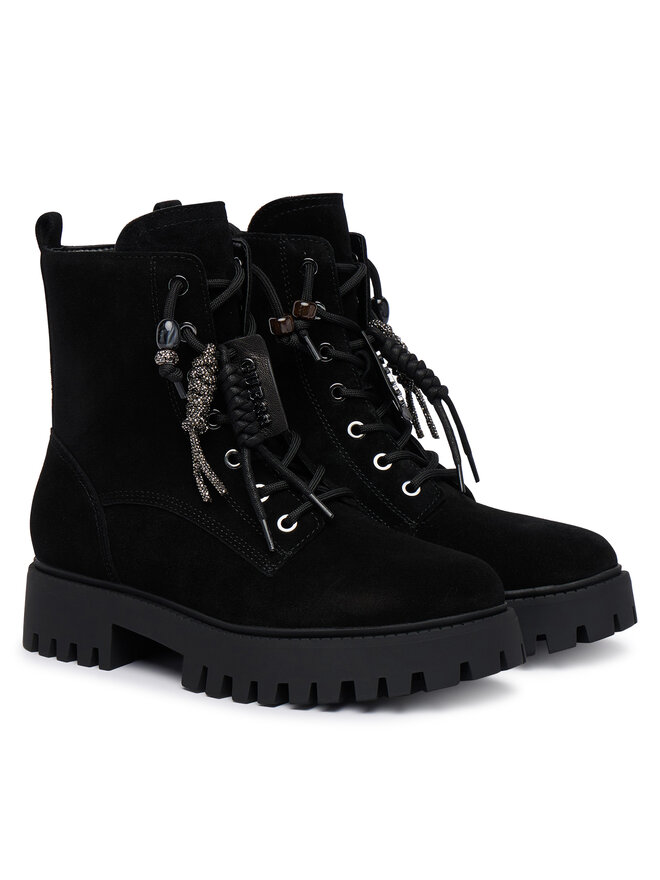 Guess Schnürstiefeletten Guess FLFFIZ SUE10 Schwarz