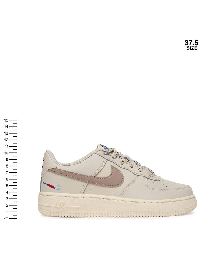 Nike Снікерcи Nike Air Force 1 LV8 1 (GS) HQ1907 100 Бежевий