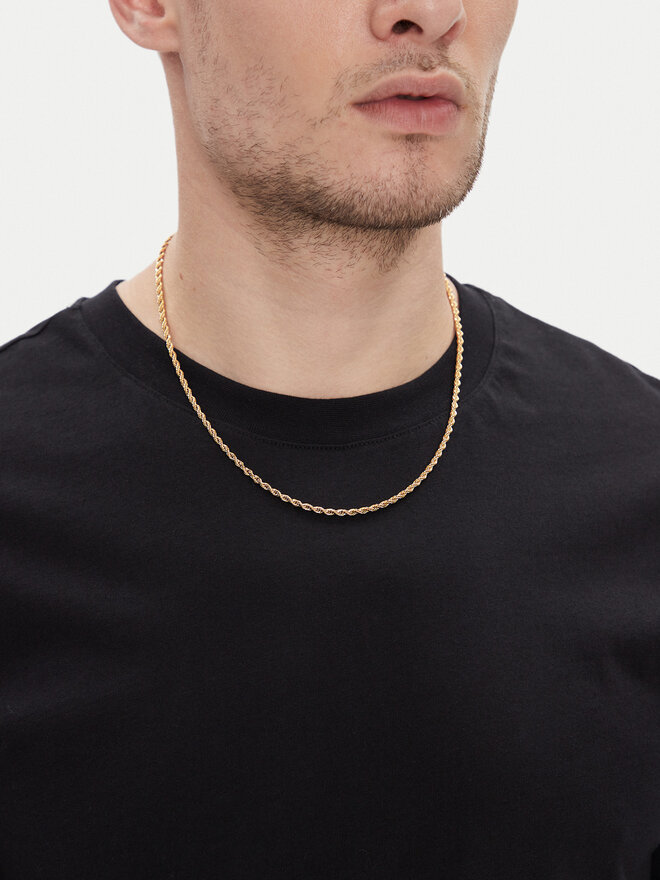 ICED STUFF Kette ICED STUFF Rope Goldfarben