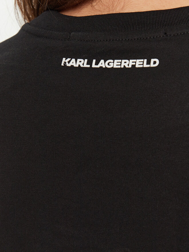 KARL LAGERFELD KARL LAGERFELD Camiseta A1W17129 Negro Regular Fit
