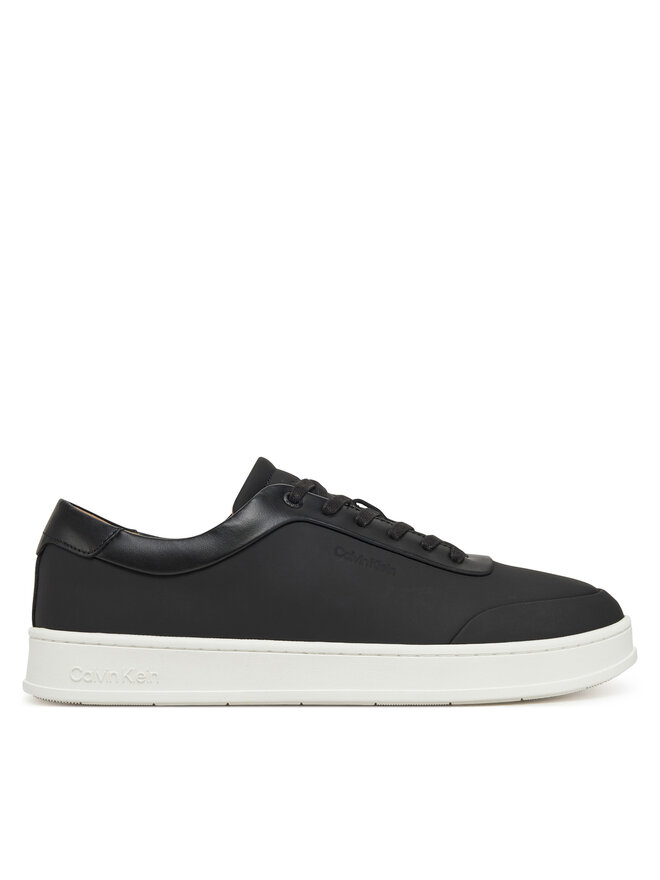 Calvin Klein Sneakersy Calvin Klein Low Top Lace Up Oxford Rubb Lth HM0HM01708 Čierna