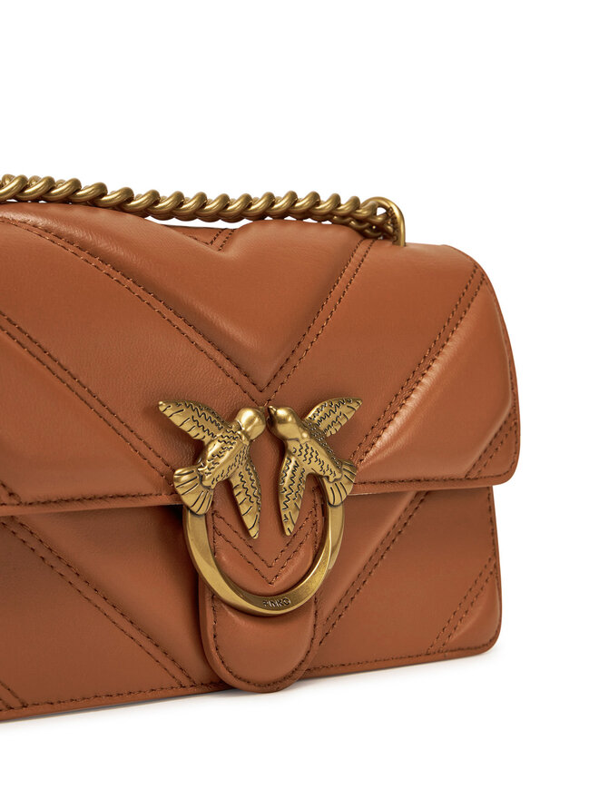 PINKO Handtasche PINKO Love One Mini Light 104550 A26Z Braun
