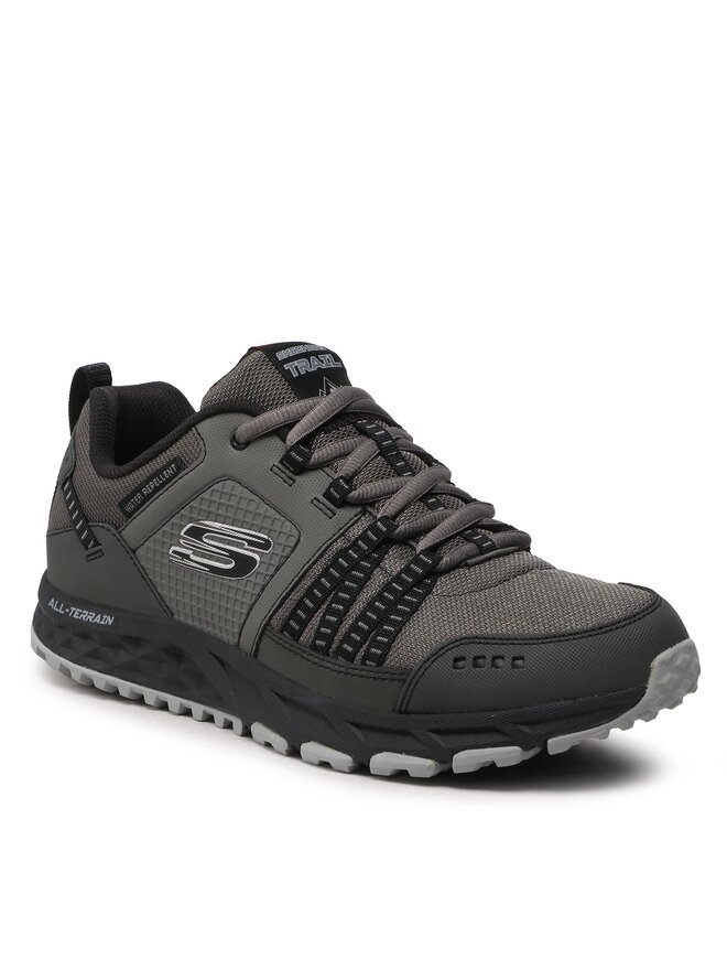 Skechers Pārgājienu apavi Skechers Escape Plan 51591/CCBK Pelēks
