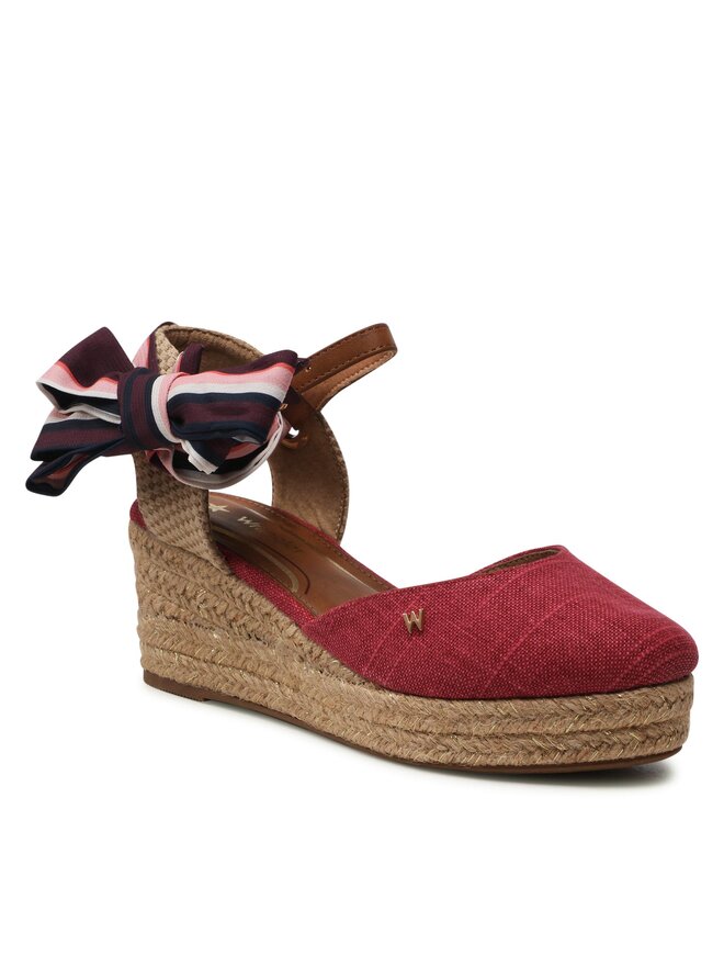 Espadrilles Wrangler Bella WL31502A Rot eschuhe