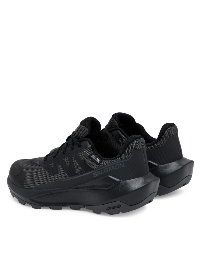 Salomon Trekkingschuhe Salomon Elixir Tour Waterproof L47577000 Schwarz