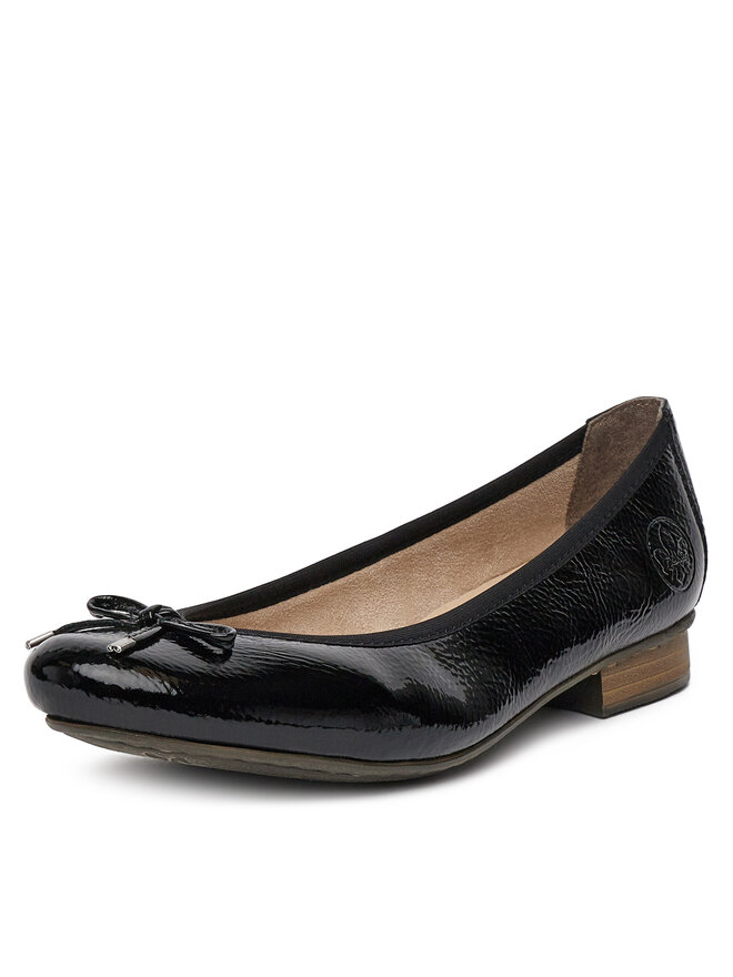 Rieker Balerina Rieker 51950-00 Fekete