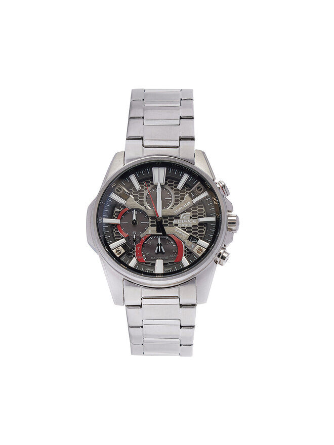 Casio Uhr Casio Edifice EQB-1200D-1AER Silberfarben